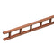 Whitecap Teak Standard Pin Rail - 5' [60705] - Mealey Marine