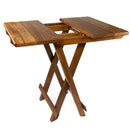 Whitecap Teak Solid Top Fold Away Table [60031] - Mealey Marine