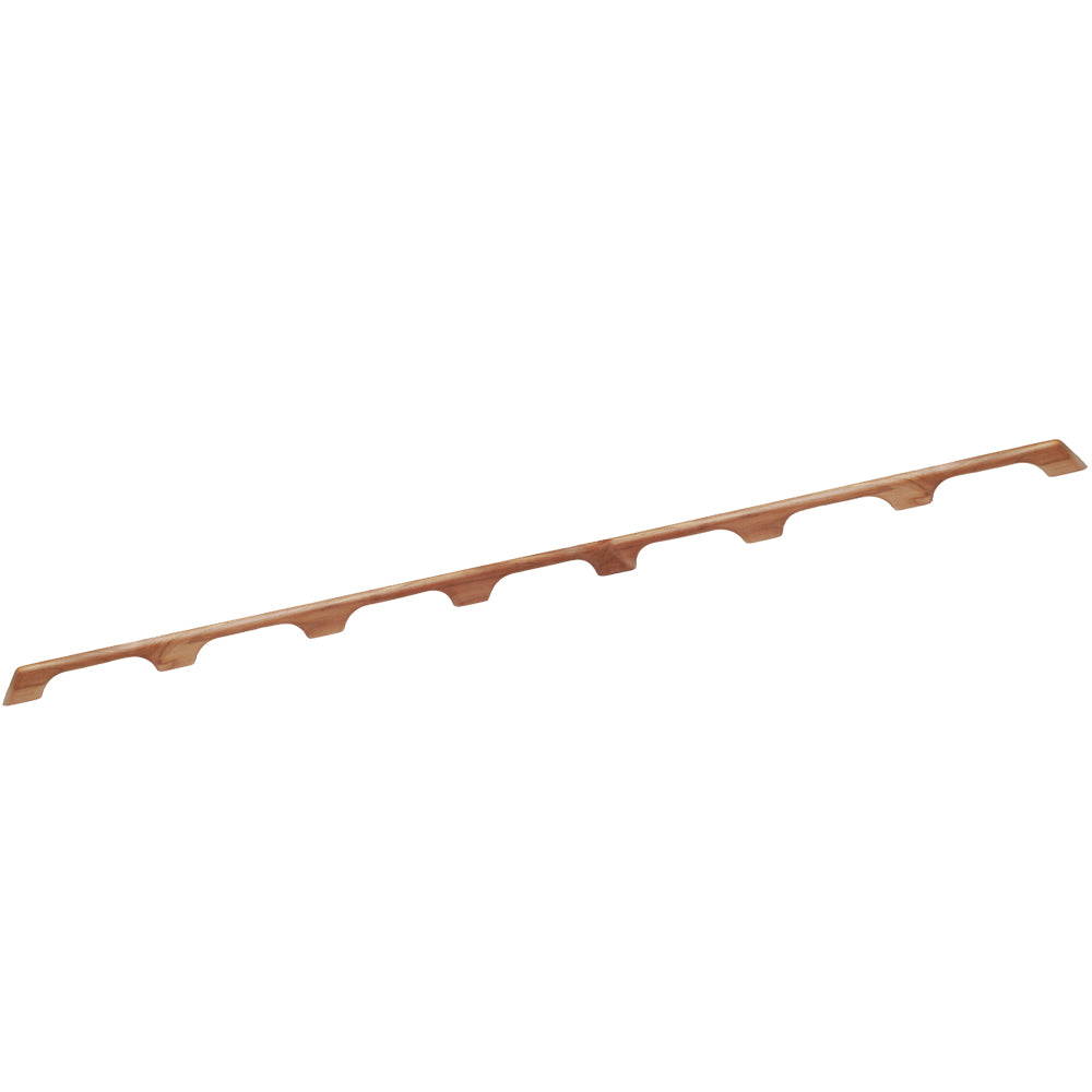 Whitecap Teak Handrail - 7 Loops - 73"L [60112] - Mealey Marine