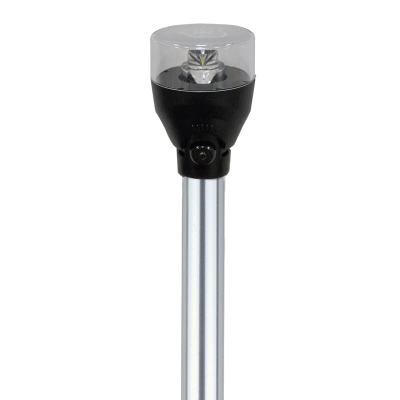 Attwood LED Articulating All Around Light - 36" Pole [5530-36A7] - Mealey Marine