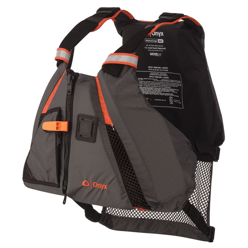 Onyx MoveVent Dynamic Paddle Sports Life Vest - XS/SM [122200-200-020-14] - Mealey Marine