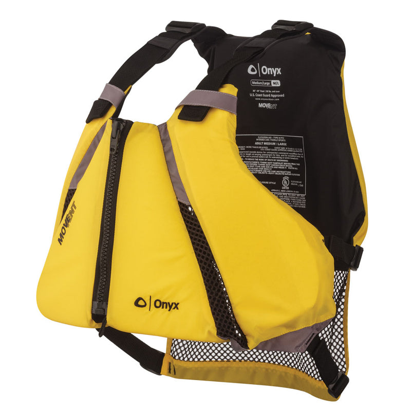 Onyx MoveVent Curve Paddle Sports Life Vest - XL/2XL [122000-300-060-14] - Mealey Marine