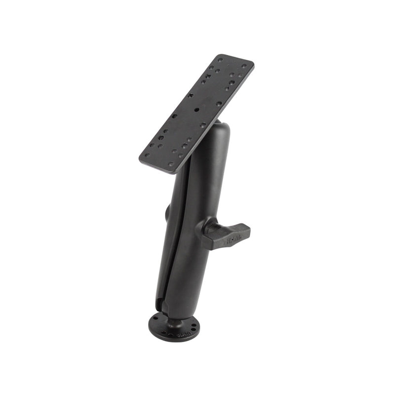 RAM Mount Marine Electronics Mount Long Arm Gimbal Bracket [RAM-111U-D] - Mealey Marine