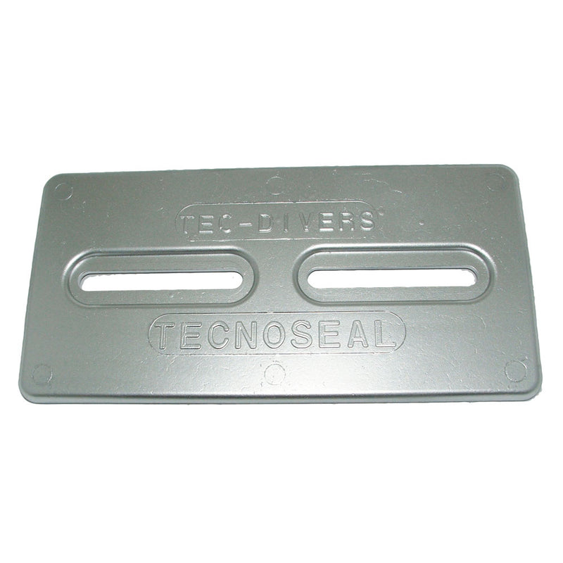 Tecnoseal TEC-DIVERS Plate Anode - Zinc [TEC-DIVERS] - Mealey Marine