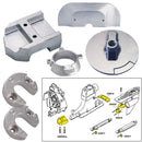 Tecnoseal Anode Kit w/Hardware - Mercury Alpha 1 Gen 2 - Aluminum [20801AL] - Mealey Marine