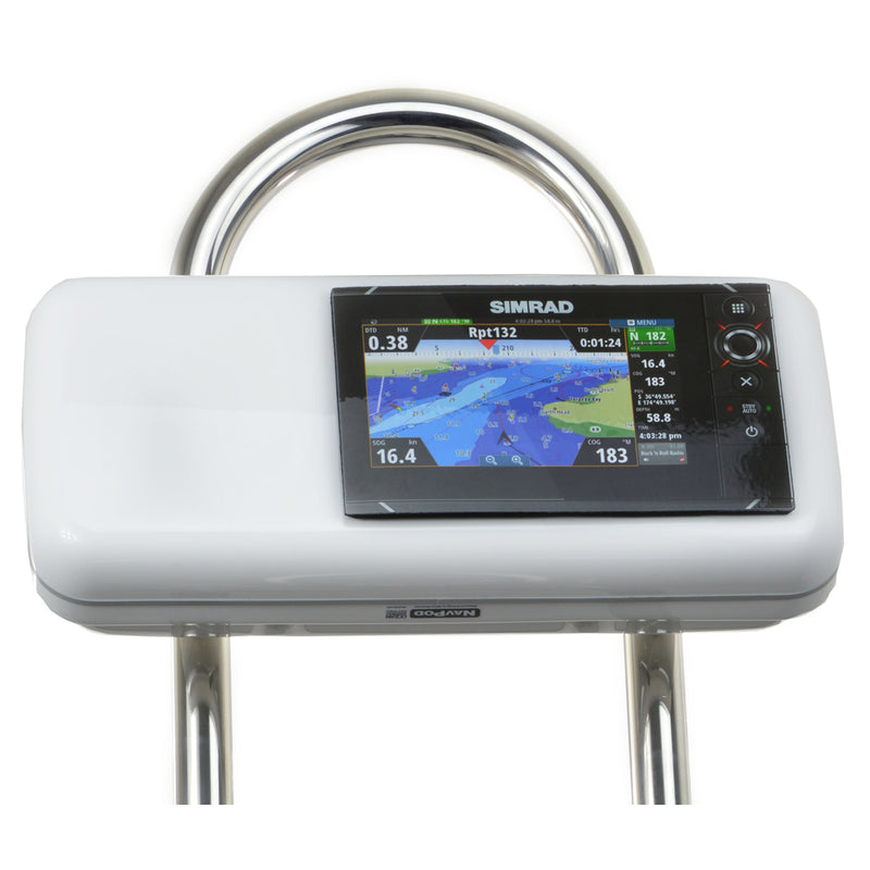 NavPod GP1506 SystemPod Pre-Cut f/Simrad NSS7 evo2 or B&G Zeus 7 w/Space On The Left f/9.5" Wide Guard [GP1506] - Mealey Marine