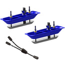 Navico StructureScanHD Sonar Stainless Steel Thru-Hull Transducer (Pair) w/Y-Cable [000-11460-001] - Mealey Marine