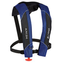 Onyx A/M-24 Automatic/Manual Inflatable PFD Life Jacket - Blue [132000-500-004-15] - Mealey Marine