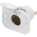 Blue Sea 12V Dash Socket - White [1011200] - Mealey Marine