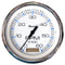Faria Chesapeake White SS 4" Tachometer w/Hourmeter - 6,000 RPM (Gas - Inboard) [33832] - Mealey Marine