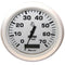 Faria Dress White 4" Tachometer w/Hourmeter - 7,000 RPM (Gas - Outboard) [33140] - Mealey Marine