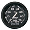 Faria Euro Black 4" Tachometer w/Systemcheck Indicator - 7,000 RPM (Gas - Johnson / Evinrude Outboard) [32850] - Mealey Marine