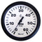 Faria Euro White 4" Tachometer - 6,000 RPM (Gas - Inboard & I/O) [32904] - Mealey Marine