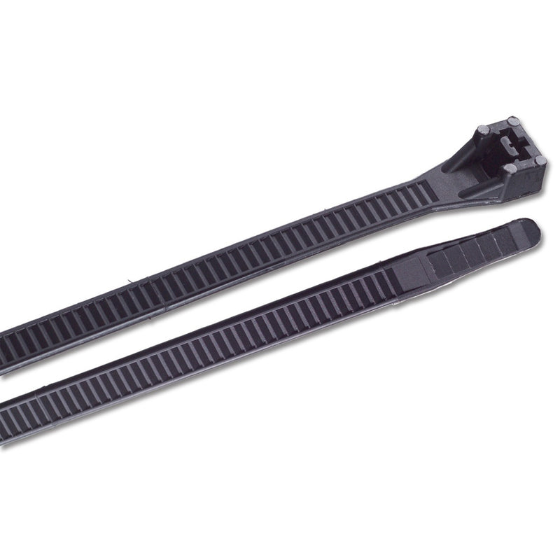 Ancor 15" UV Black Heavy Duty Cable Zip Ties - 100 Pack [199260] - Mealey Marine