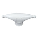 Whitecap Rubber Spreader Boot - Pair - Medium - White [S-9201P] - Mealey Marine