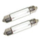 Perko Double Ended Festoon Bulbs - 12V, 10W, .74A - Pair [0070DP0CLR] - Mealey Marine