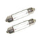 Perko Double Ended Festoon Bulbs - 12V, 10W, .80A - Pair [0071DP0CLR] - Mealey Marine