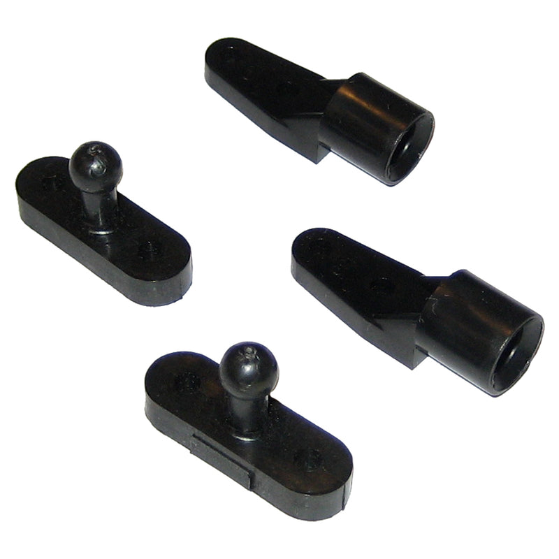 Perko Door Catches - Black Nylon - Pair [0559DP] - Mealey Marine