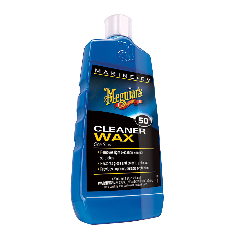 Meguiar's #50 Boat/RV Cleaner Wax - Liquid 16oz [M5016] - Mealey Marine