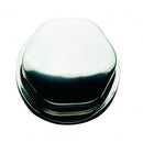 Schmitt  Ongaro Faux Center Nut - Chrome/Plastic - 1/2" 3/4" Base - For Cast Steering Wheels [CAP0304] - Mealey Marine