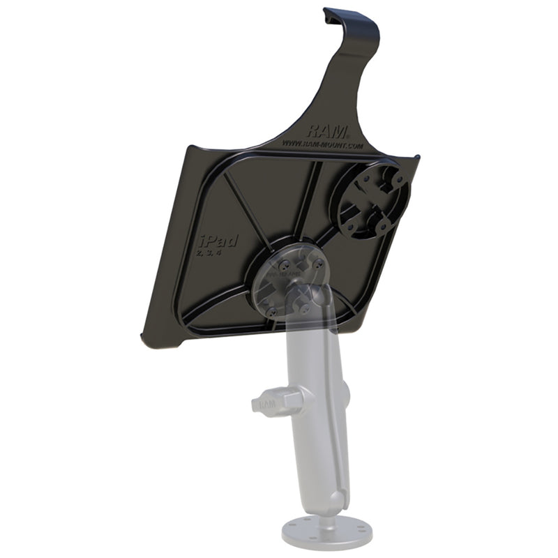 RAM Mount EZ-ROLL'R Cradle f/ Apple iPad 2, iPad 3, iPad 4 [RAM-HOL-AP15U] - Mealey Marine