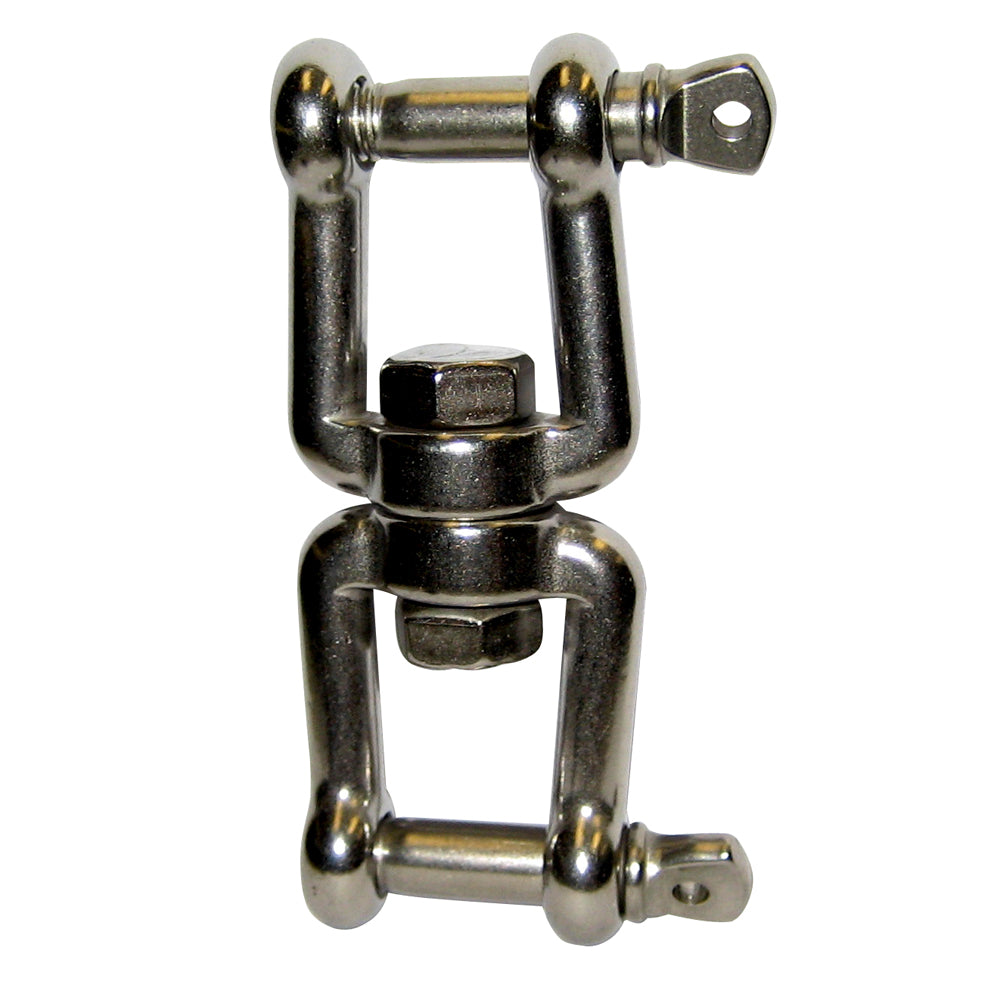 Quick SW8 Anchor Swivel - 8mm Stainless Steel Jaw Jaw Swivel - f/11-16lb. Anchors [MSVGGGX08000] - Mealey Marine