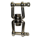 Quick SW8 Anchor Swivel - 8mm Stainless Steel Jaw Jaw Swivel - f/11-16lb. Anchors [MSVGGGX08000] - Mealey Marine