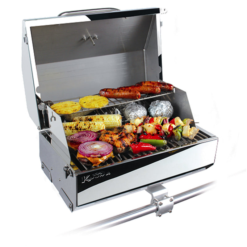 Kuuma Elite 216 Gas Grill - 216" Cooking Surface - Stainless Steel [58155] - Mealey Marine