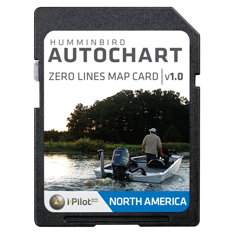 Humminbird AutoChart Zero Lines Map Card [600033-1] - Mealey Marine