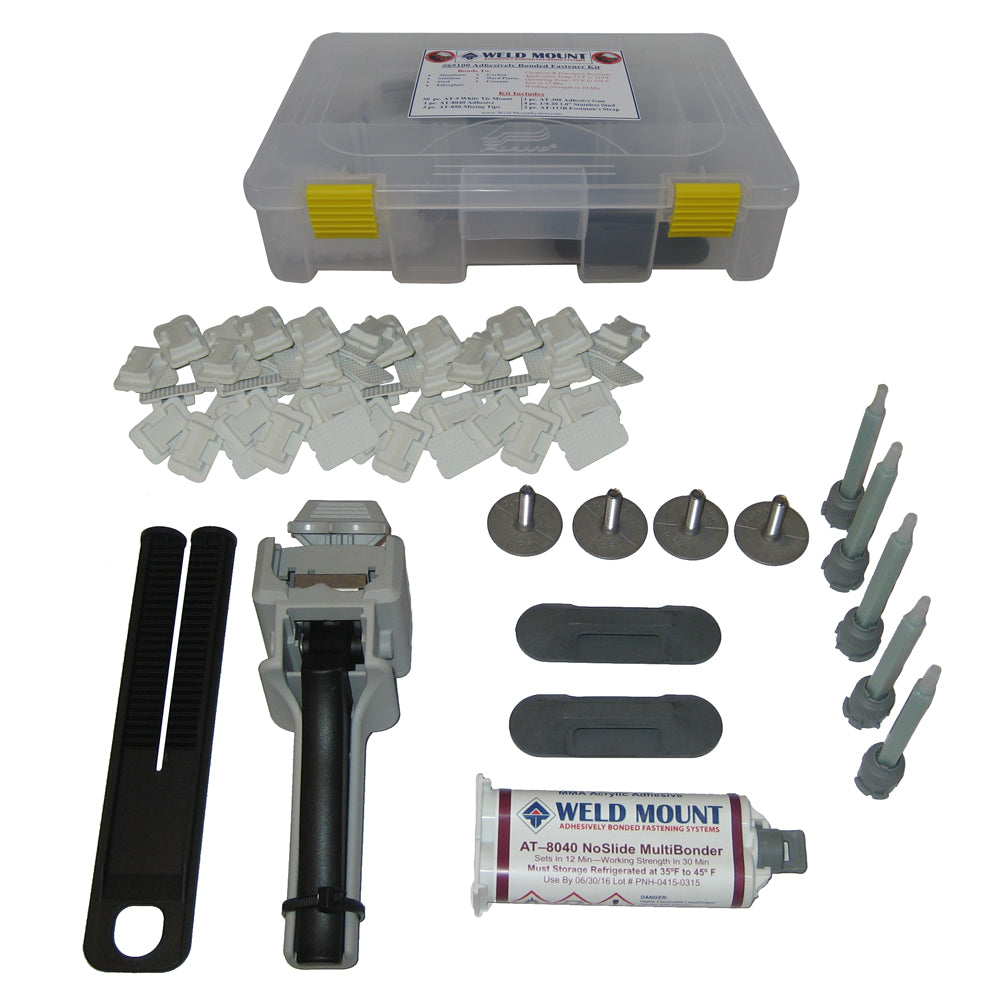 Weld Mount Adhesively Bonded Fastener Kit w/AT 8040 Adhesive [65100] - Mealey Marine