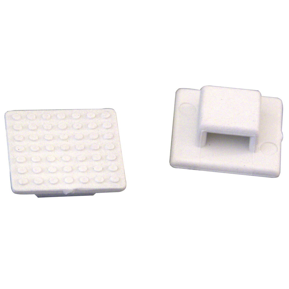 Weld Mount AT-3 Small White Nylon Tie Mount - Qty. 500 [803500] - Mealey Marine