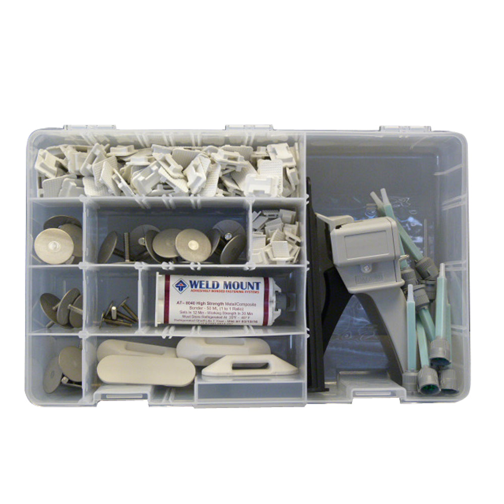Weld Mount Executive Adhesive & Fastener Kit w/AT-8040 Adhesive [1001003] - Mealey Marine