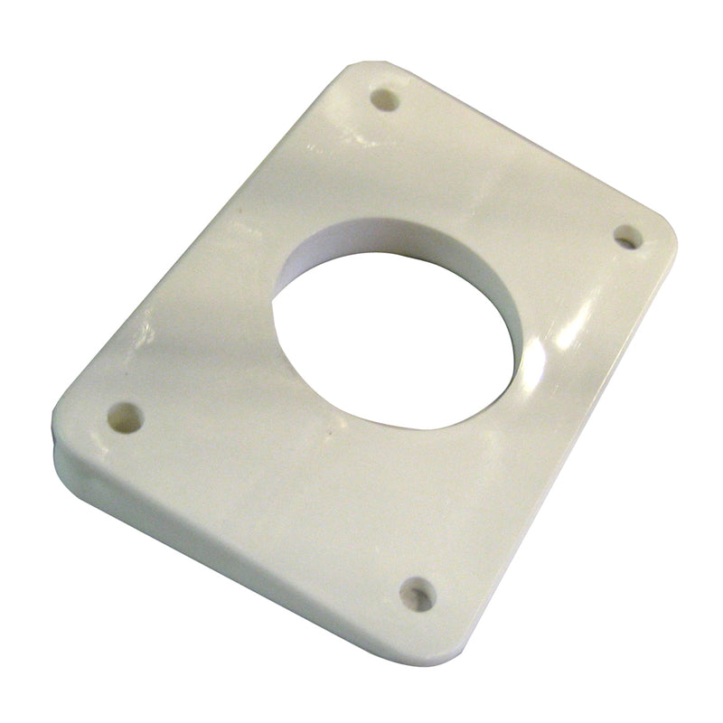 Rupp 10 Degree Top Gun Mounting Wedge White - Sold Individually [17-1510-50W] - Mealey Marine