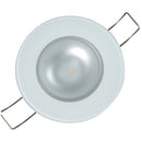 Lumitec Mirage Flush Mount Down Light Spectrum RGBW - Glass Bezel [113197] - Mealey Marine