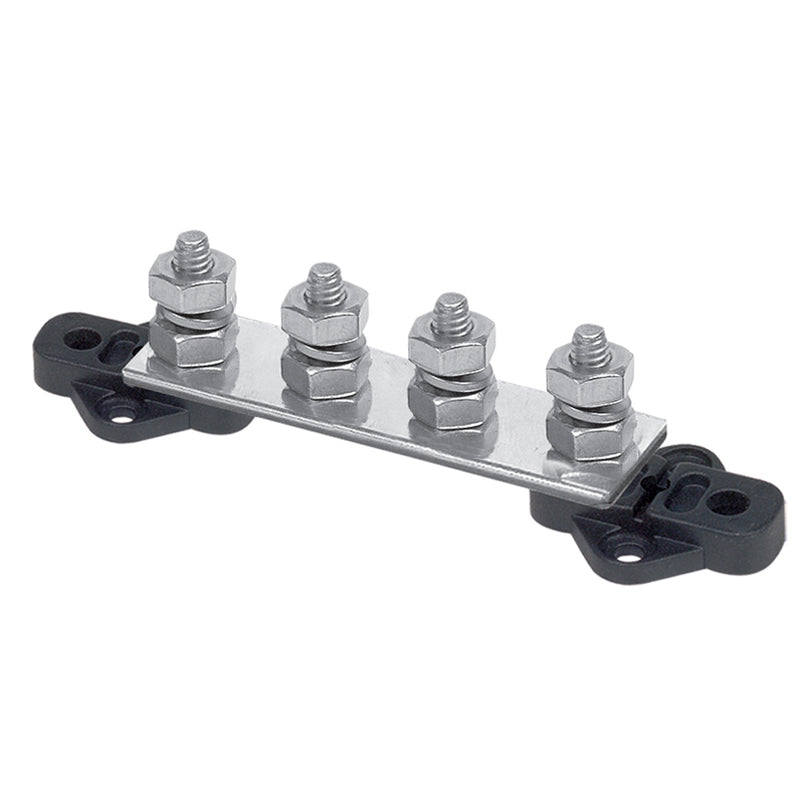 BEP Pro Installer Bus Bar - 4 Way - 150A - 1/4" Studs [BB-4S-150A/DSP] - Mealey Marine