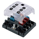 BEP ATC Six Way Fuse Holder & Screw Terminals w/Cover & Link [ATC-6W] - Mealey Marine