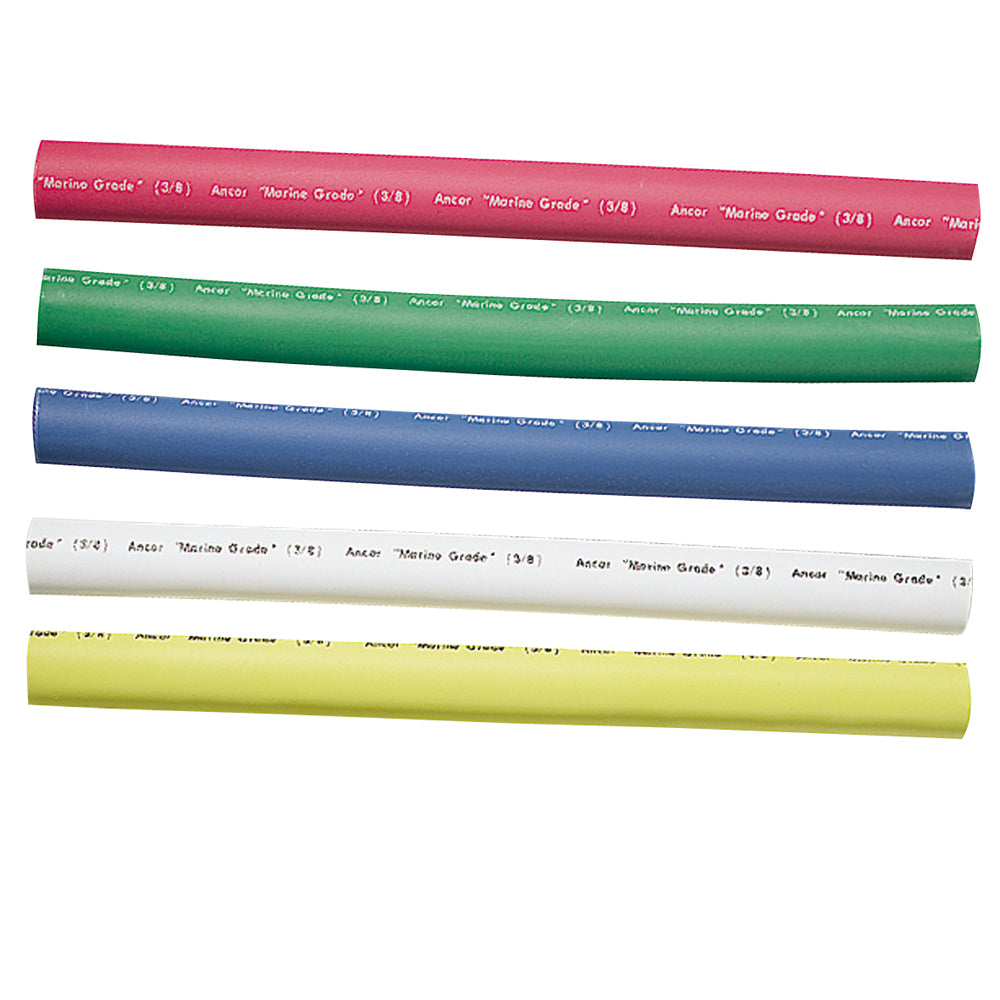 Ancor Adhesive Lined Heat Shrink Tubing - 5-Pack, 6", 12 to 8 AWG, Assorted Colors [304506] - Mealey Marine