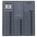 BEP Cruiser Series DC Circuit Breaker Panel w/Digital Meters 32SP DC12V [NC32Y-DCSM] - Mealey Marine