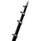 TACO 8' Black/Silver Center Rigger Pole - 1-1/8" Diameter [OC-0422BKA8] - Mealey Marine