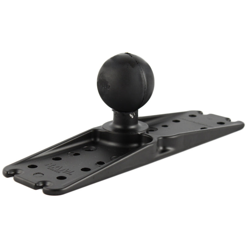 RAM Mount 11" x 3" Rectangle Universal Electronics Base w/2.25" Ball [RAM-D-111BU] - Mealey Marine