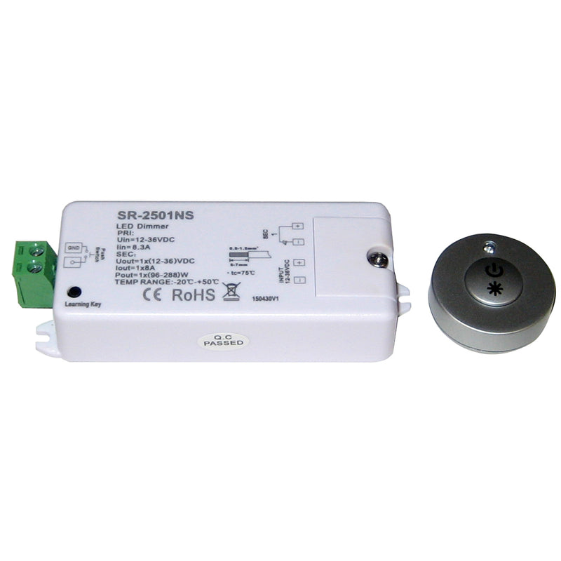 Lunasea Remote Dimming Kit w/Receiver & Button Remote [LLB-45RU-91-K1] - Mealey Marine