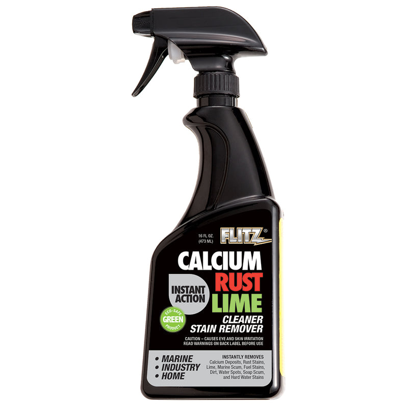 Flitz Instant Calcium, Rust & Lime Remover - 16oz Spray Bottle [CR 01606] - Mealey Marine