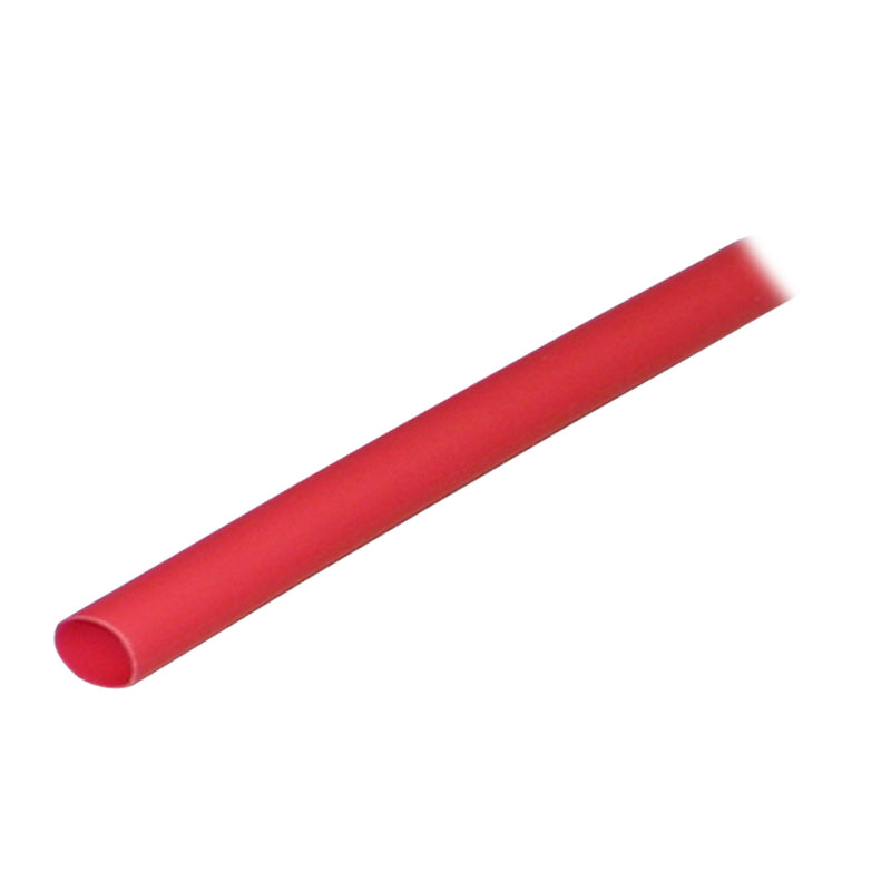 Ancor Adhesive Lined Heat Shrink Tubing (ALT) - 1/4" x 48" - 1-Pack - Red [303648] - Mealey Marine