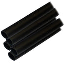 Ancor Adhesive Lined Heat Shrink Tubing (ALT) - 1/2" x 6" - 5-Pack - Black [305106] - Mealey Marine