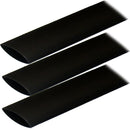 Ancor Adhesive Lined Heat Shrink Tubing (ALT) - 1" x 3" - 3-Pack - Black [307103] - Mealey Marine