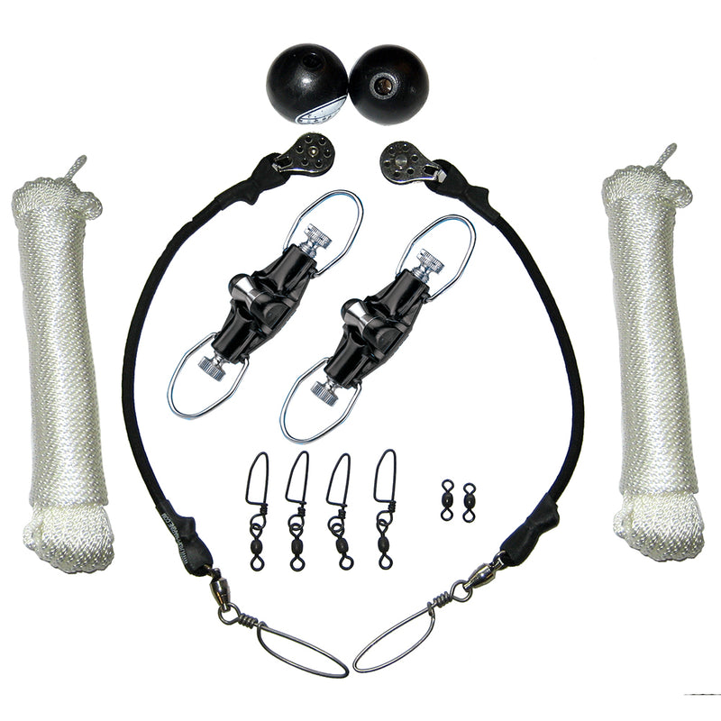 Rupp Top Gun Single Rigging Kit w/Nok-Outs f/Riggers Up To 20' [CA-0025-TG] - Mealey Marine