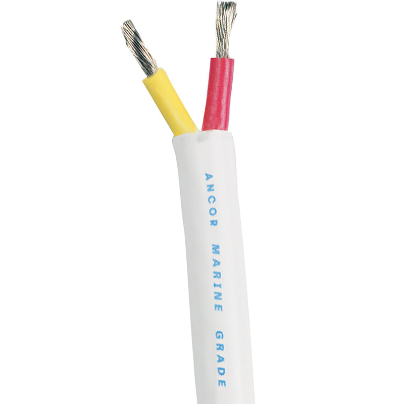 Ancor Safety Duplex Cable - 16/2 AWG - Red/Yellow - Round - 100' [126710] - Mealey Marine