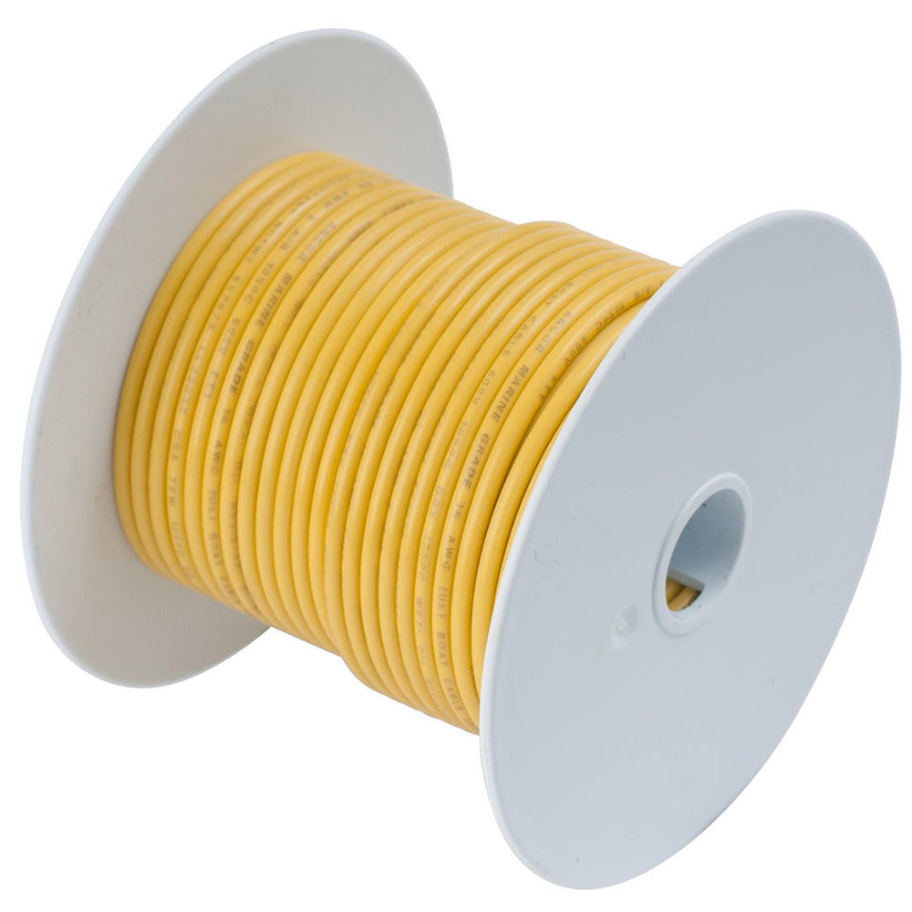 Ancor Yellow 10 AWG Tinned Copper Wire - 250' [109025] - Mealey Marine