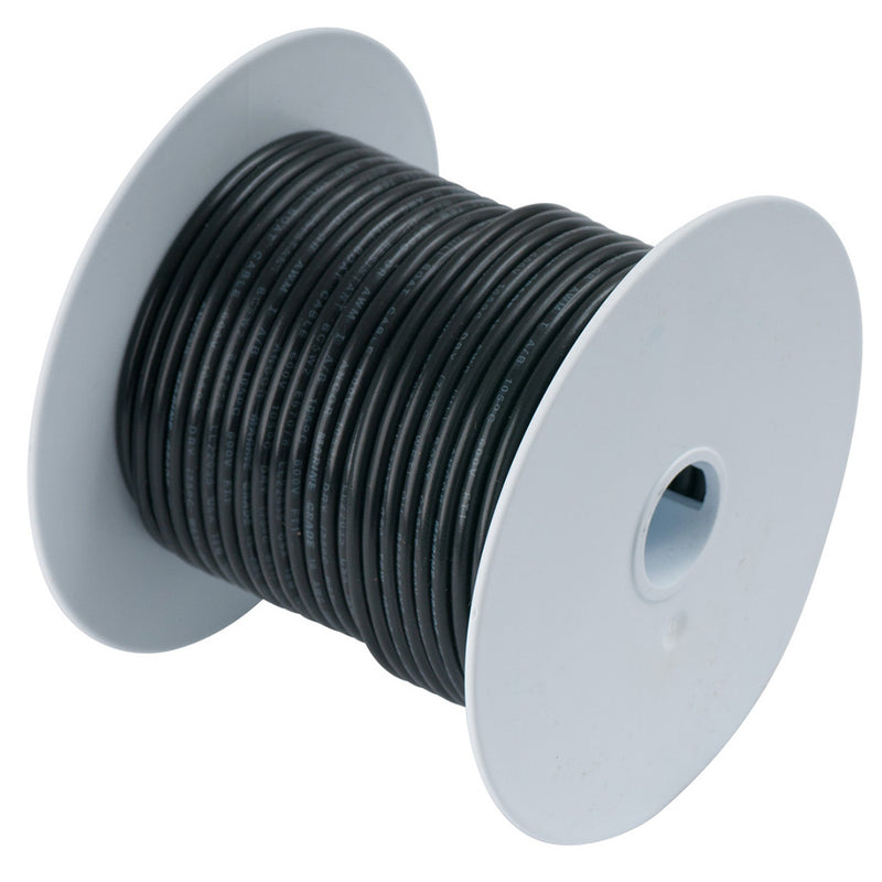 Ancor Black 6 AWG Tinned Copper Wire - 50' [112005] - Mealey Marine