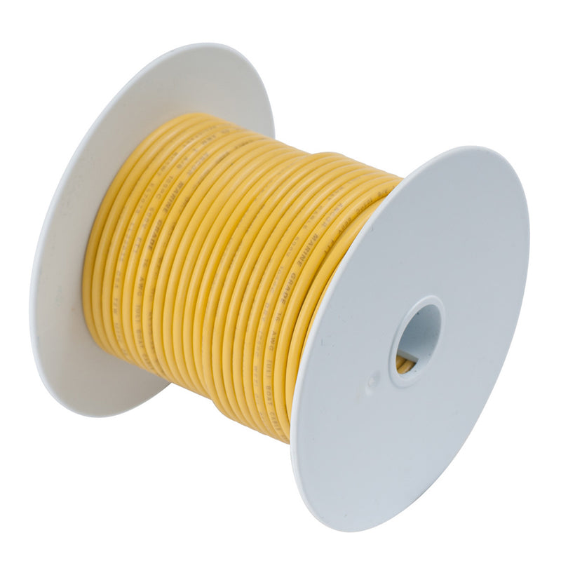 ANcor Yellow 6 AWG Tinned Copper Wire - 50' [112905] - Mealey Marine